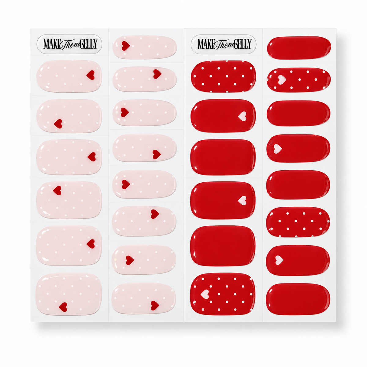 Love Letters by Make Them Gelly, product shot on a plain background