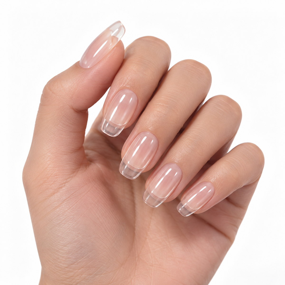 Nail Form Kit by Make Them Gelly, worn on a hand