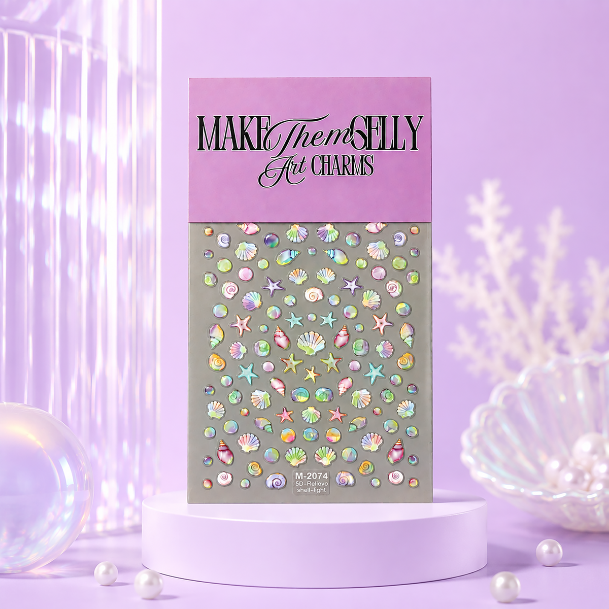 Water Colour Seashells by Make Them Gelly, lifestyle campaign image